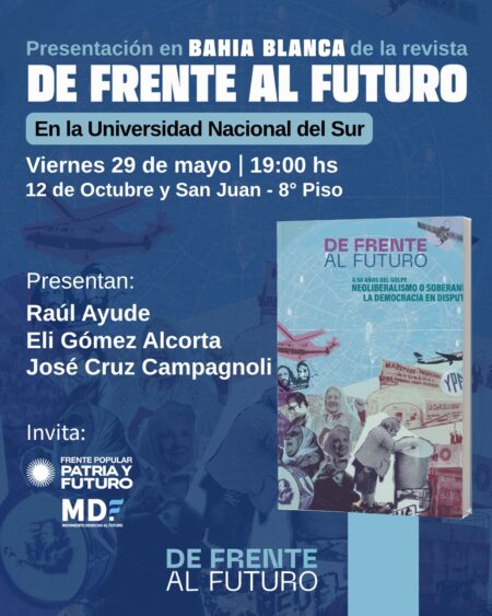 Presentan una revista «De Frente al Futuro»
