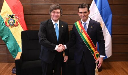 Javier Milei respaldó al presidente de Bolivia en medio de la crisis: «Vamos a seguir acompañando»