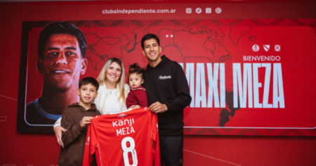 Independiente presentó a Maxi Meza tras quedar libre de River y anunció la compra de otro futbolista
