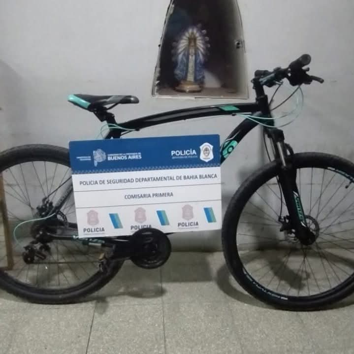 Detuvieron a un ladrón de bicicletas y le encontraron marihuana