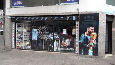 El Mundial disparó las ventas de camisetas de la Selección en Bahía Blanca