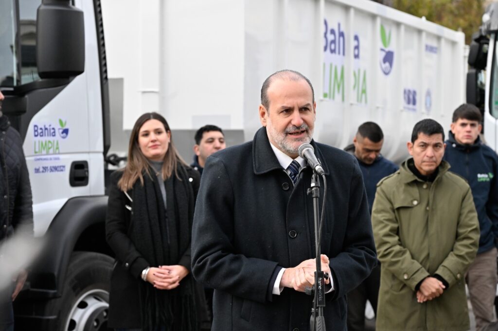 Nuevo equipamiento para el programa Bahía Limpia: «se nota una mejora gradual y positiva en la limpieza de la ciudad»