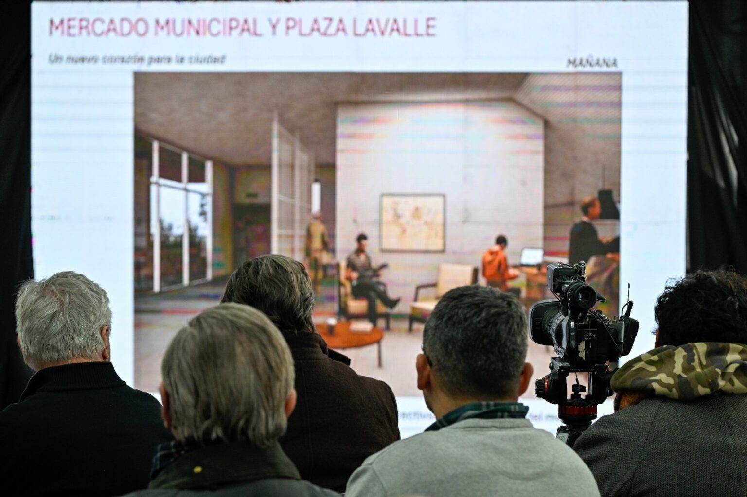 Se presentó el proyecto de obra para el Mercado Municipal y Plaza Lavalle